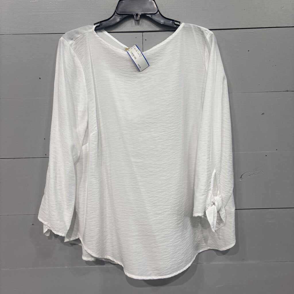 MICHAEL KORS,MK TOP ,WHT,XL