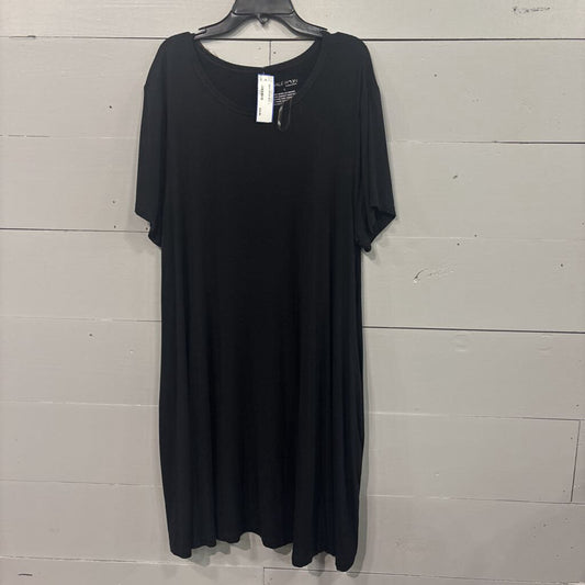 HALF MOON,MAXI DRESS,BLK ,L