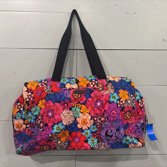 VERA BRADLEY,VB FLORAL TOTE,MULTI