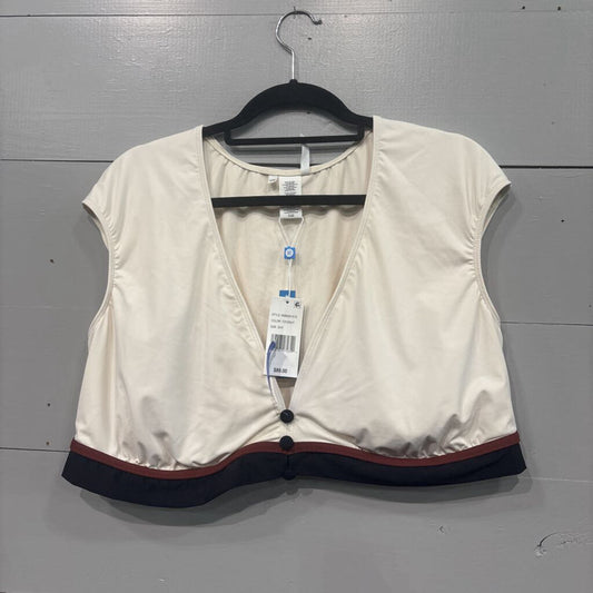 BLEU ROD BEATTIE,NWT SWIM TANKINI,CREAM,22W