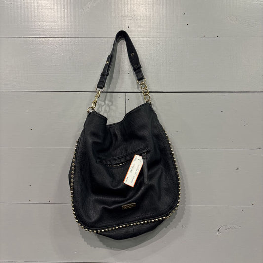 JESSICA SIMPSON,SHOULDER BAG ,BLK GOLD