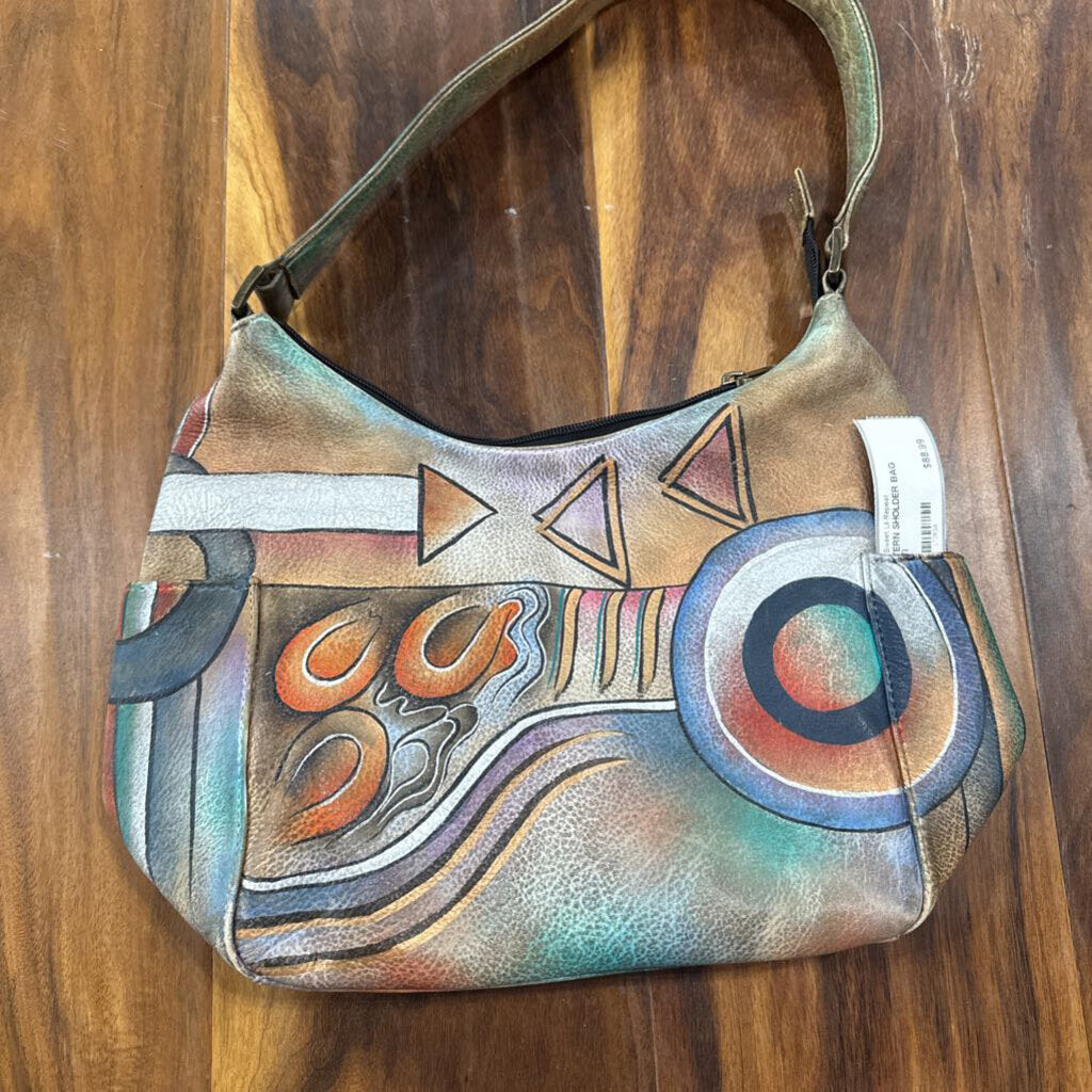 ANUSCHKA,PATTERN SHOLDER BAG,MULTI