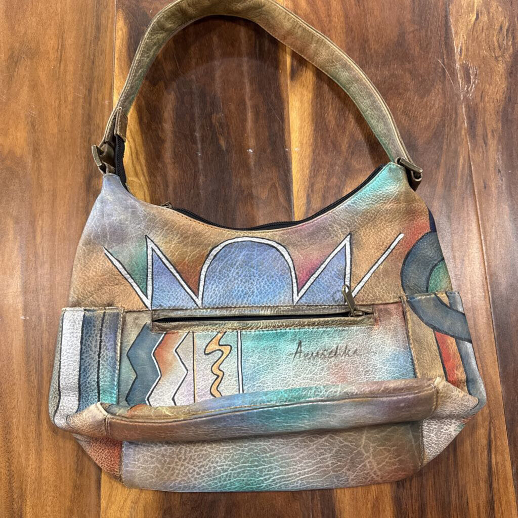 ANUSCHKA,PATTERN SHOLDER BAG,MULTI