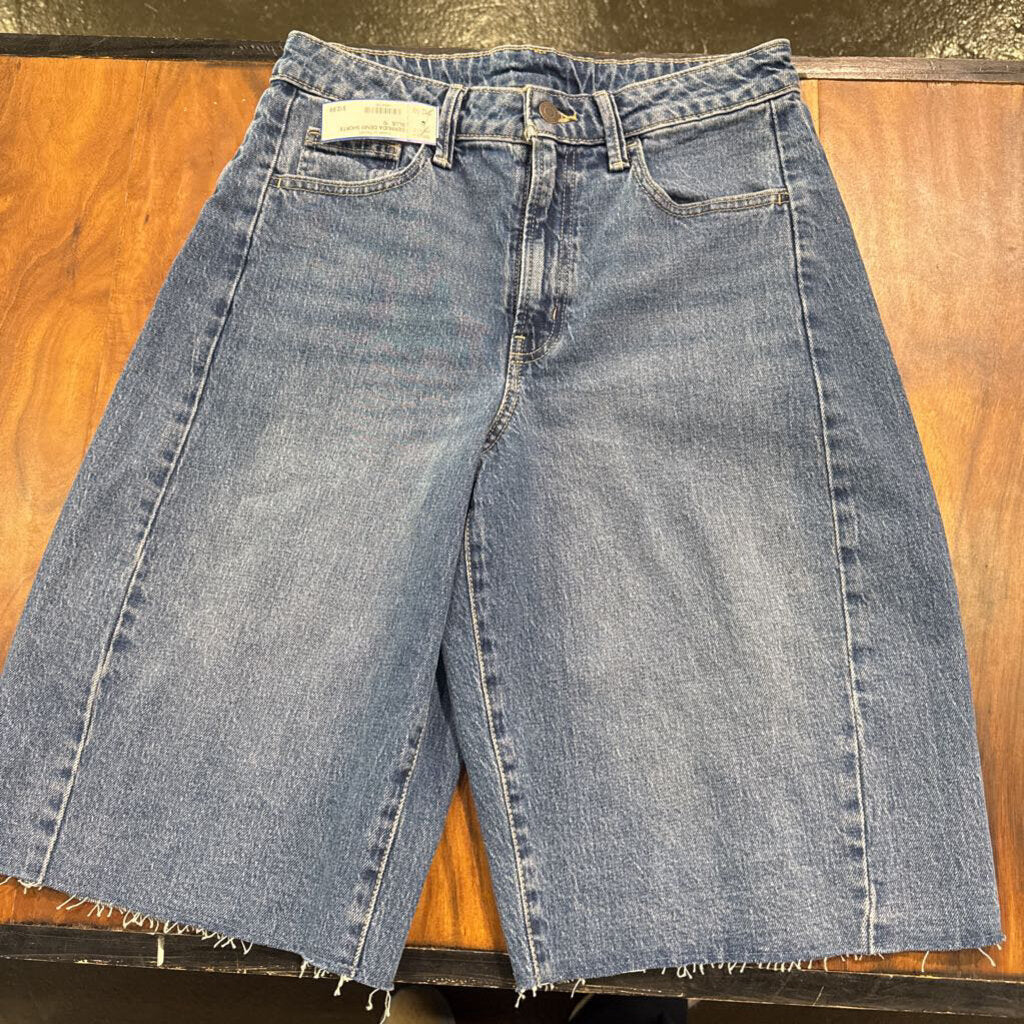 BERMUDA DENIM SHORTS ,BLUE ,10