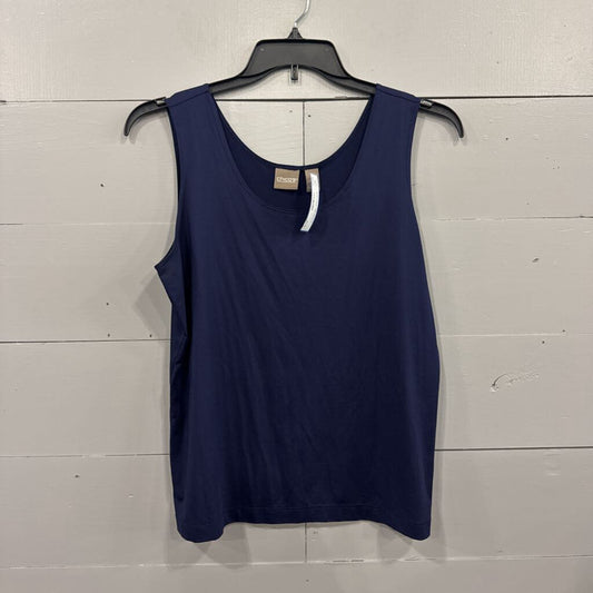 *SOFT TANK TOP,NAVY,2