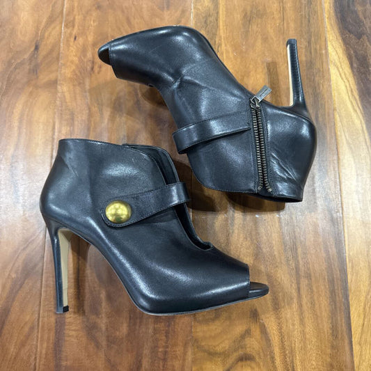 MICHEAL KORS,*HIGH HEELS OPEN TOE,BLK,9