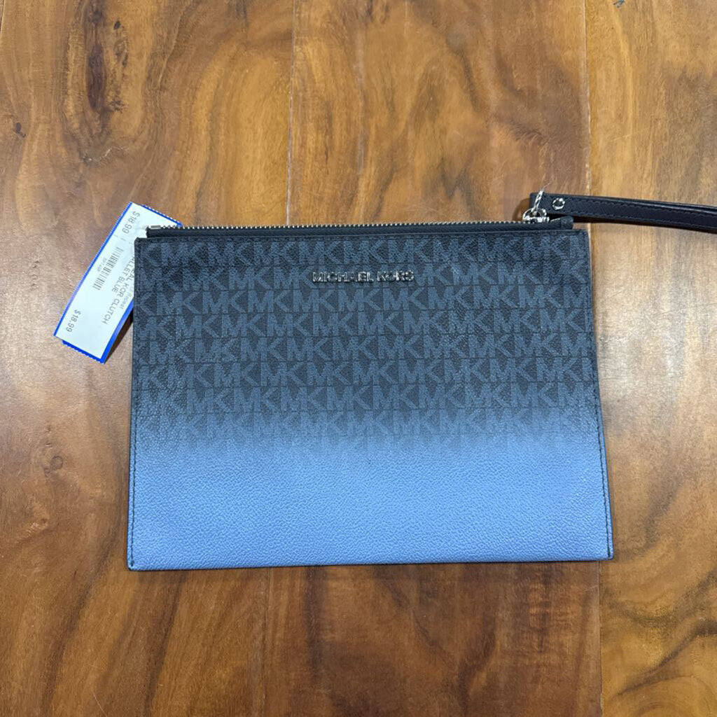 MICHEAL KORS,*MICHEAL KOR CLUTCH WALLET,BLUE