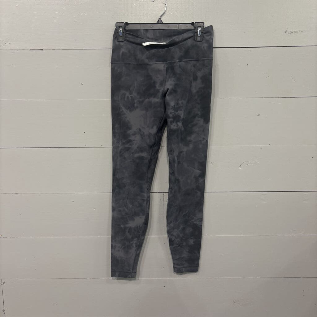 LULULEMON,LULU TYEDYE LEGGING,GRY ,10