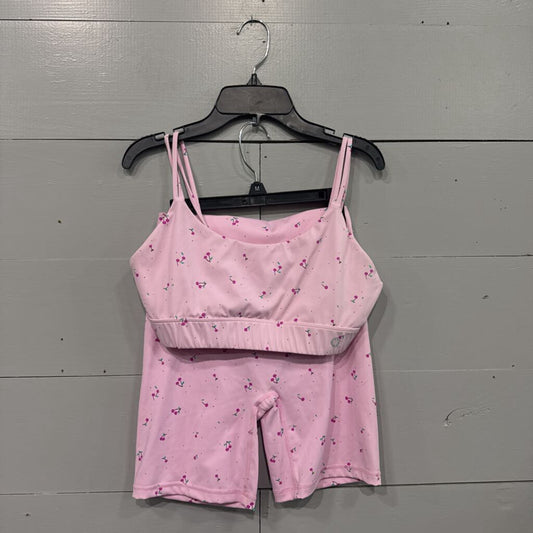 *CHERRY ATHLETIC SET,PINK ,M