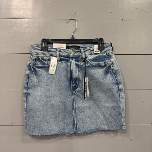 *NWT DENIM HIGH WAIST JEAN SKIRT,BLUE ,M