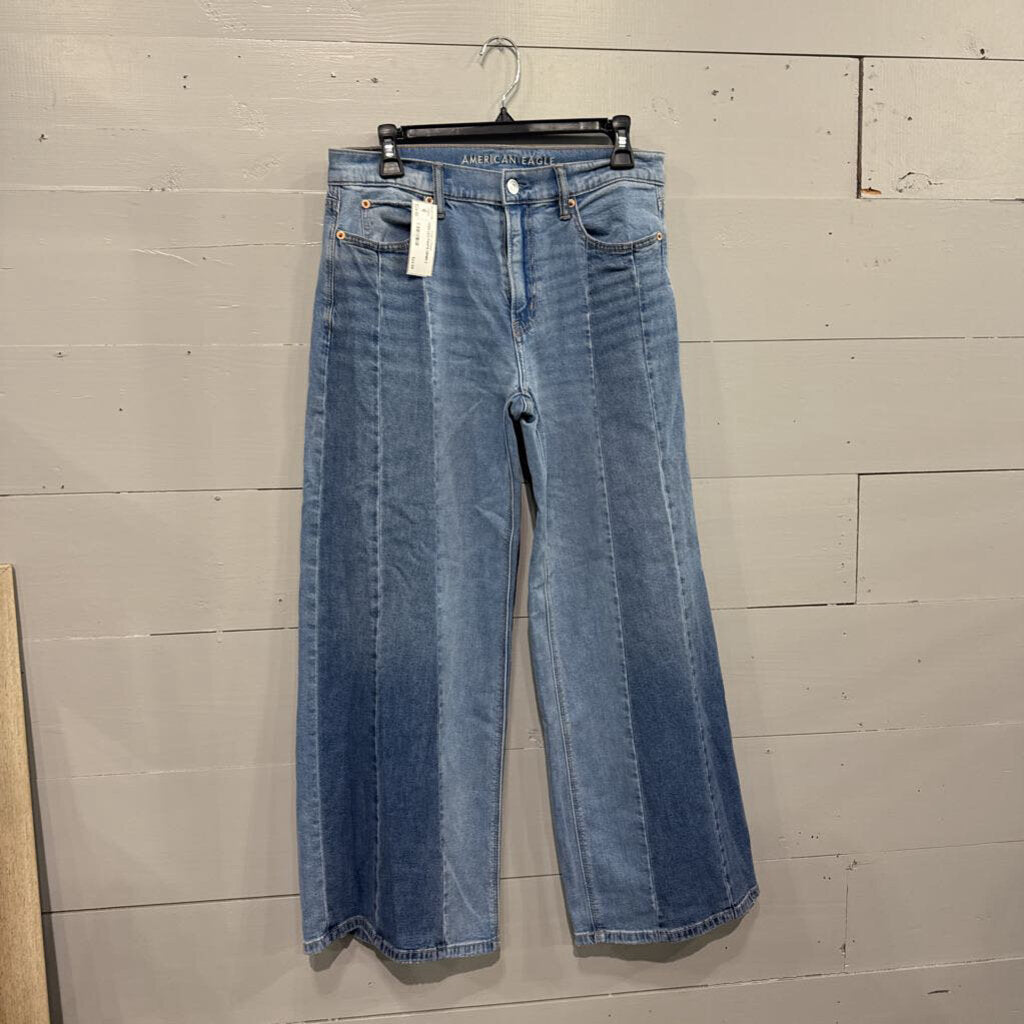 AMERICAN EAGLE,WIDE LEG PANTS,DENIM,2