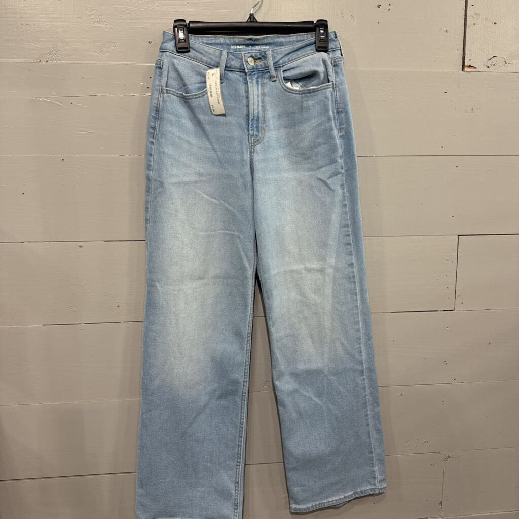 OLD NAVY,WIDE LEG PANTS,DENIM