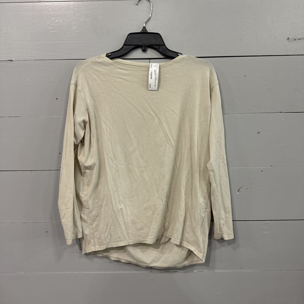 LULUEMON,LULULEMON DROPTAIL TOP ,WHEAT,2