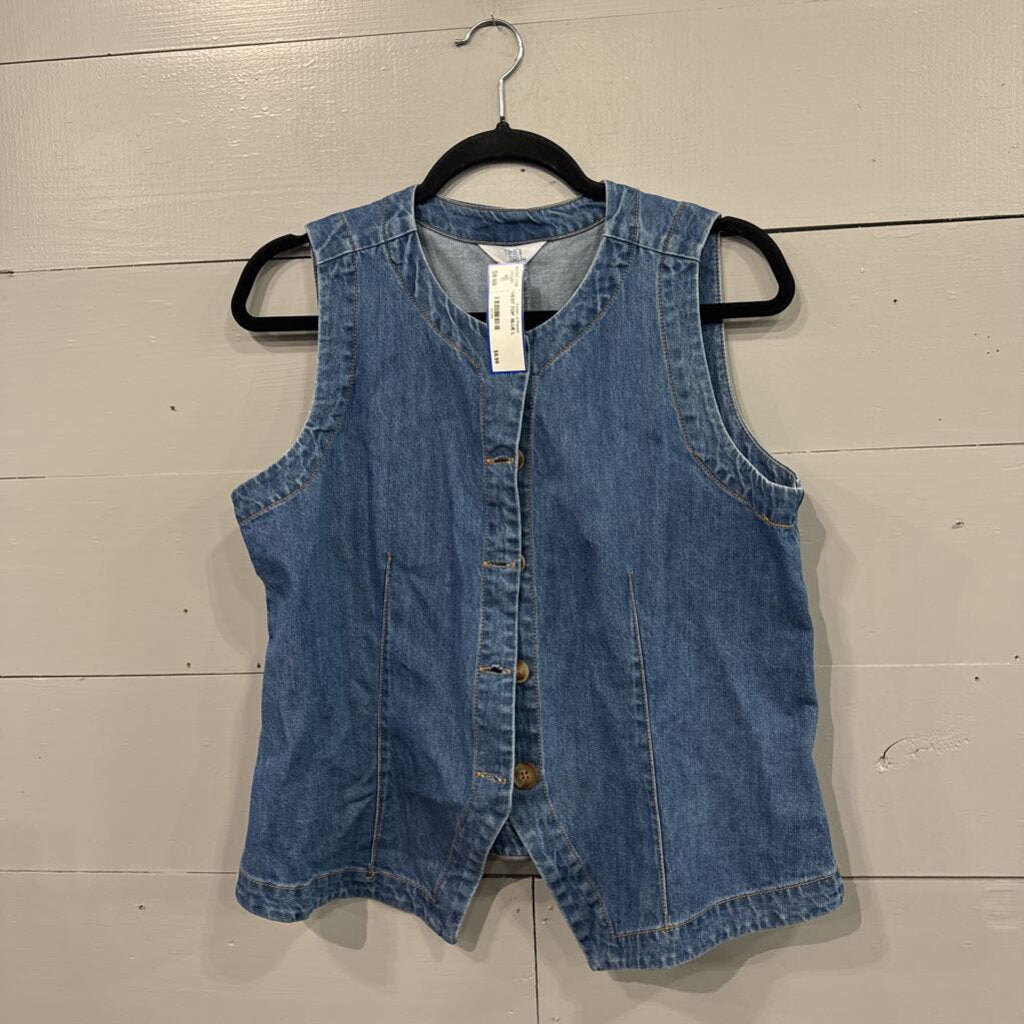 VEST TOP ,BLUE,L
