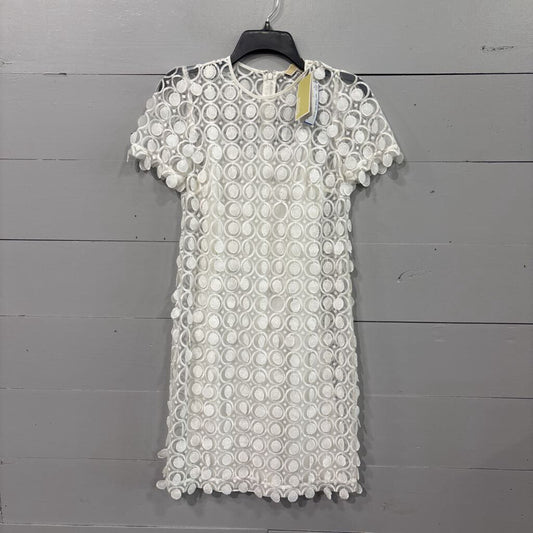 MICHAEL KORS,*NWT TASSEL DOT,WHTE,2