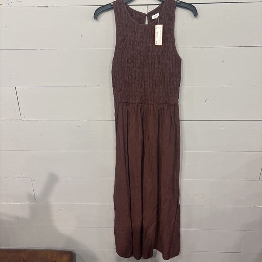 ZSUPPLY,MAXI TANK DRESS,BRN,S