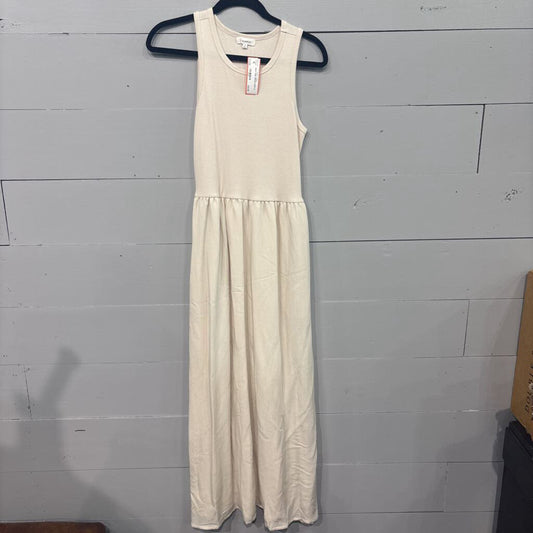 ZSUPPLY,MAXI TANK DRESS,IVORY,S