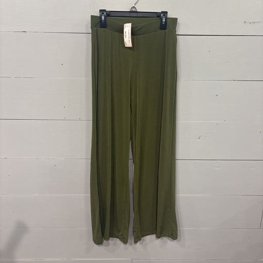 BRIGITLE BRIANNA,BB WIDELEG PANT,GRN,M