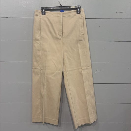 ANN TAYLOR,SLACK ANKLE PANT ,TAN ,4P