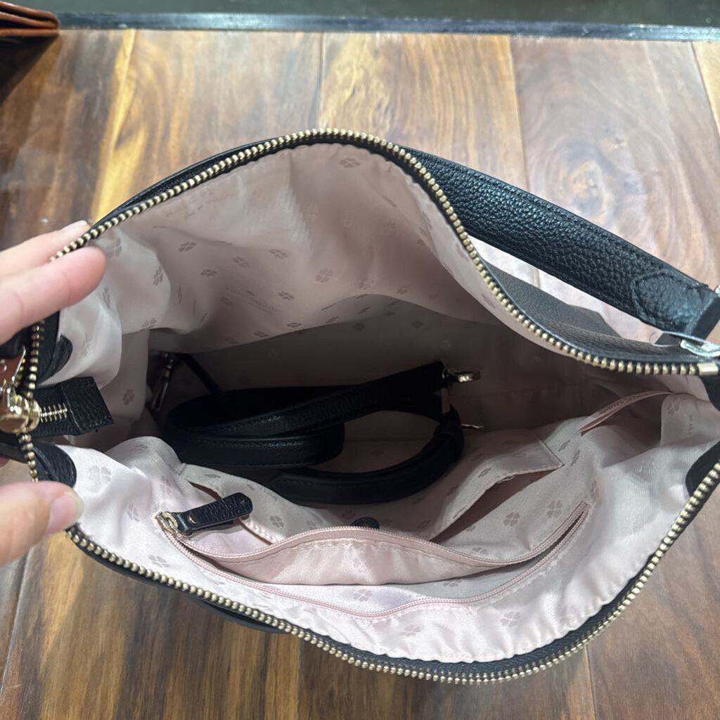KATE SPADE,OVER SHOULDER HANDBAG,BLK