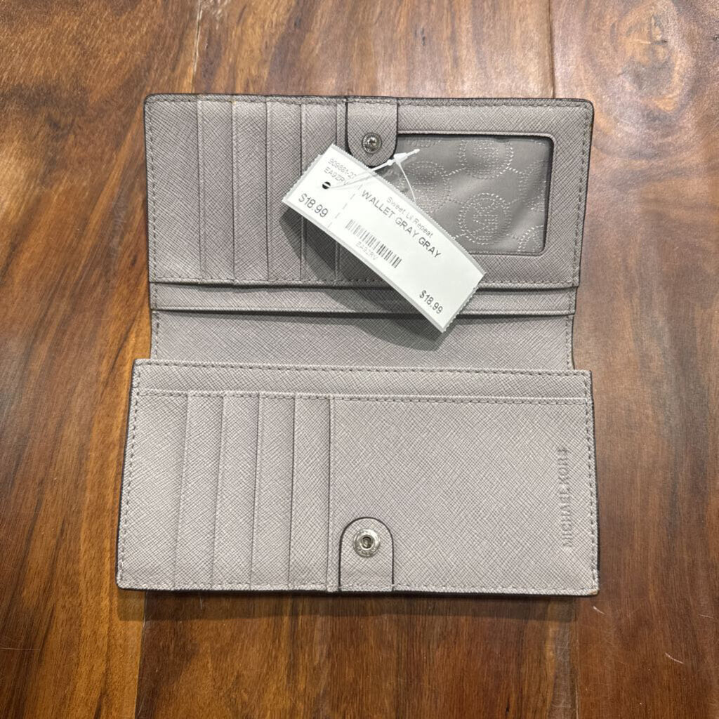 MICHAEL KORS,WALLET GRAY,GRAY