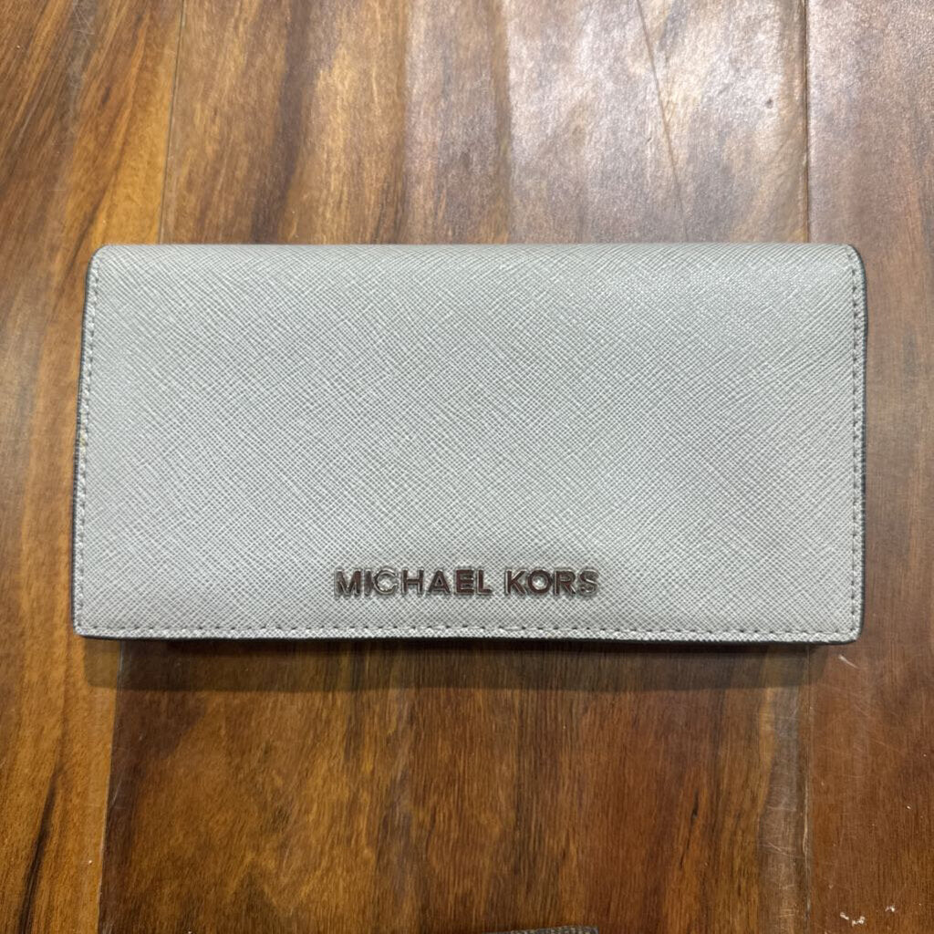 MICHAEL KORS,WALLET GRAY,GRAY