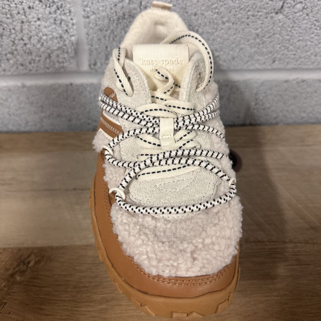 KATE SPADE,KS SHERA SNEAKER RETAIL $280,OFF WHITE,8