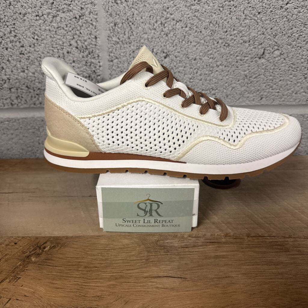 VIVAIA,MESH SNEAKER RETAIL $159,WHITE RUST,39