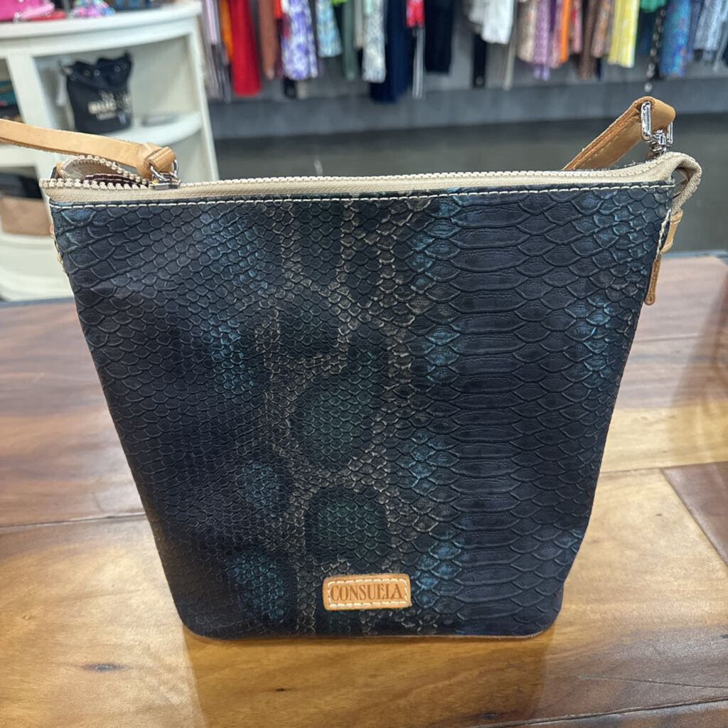 CONSUELA,CONSUELA RATTLER HOBO WITH LONG STRAP RETAIL $195