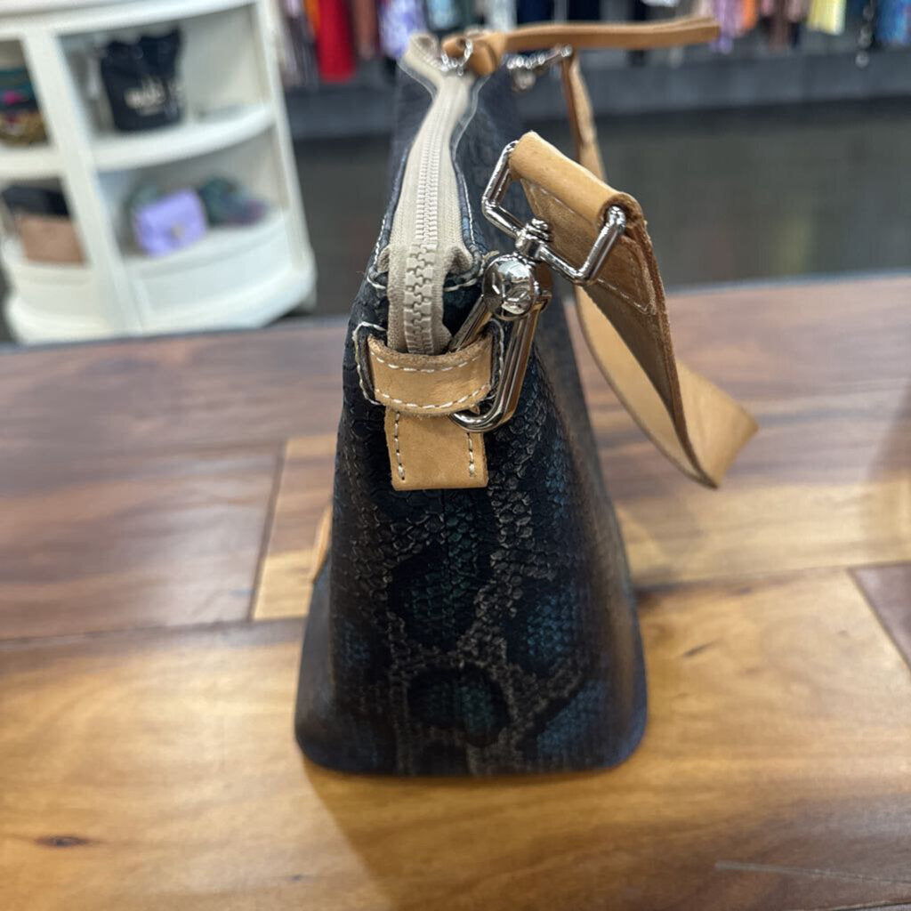 CONSUELA,CONSUELA RATTLER HOBO WITH LONG STRAP RETAIL $195