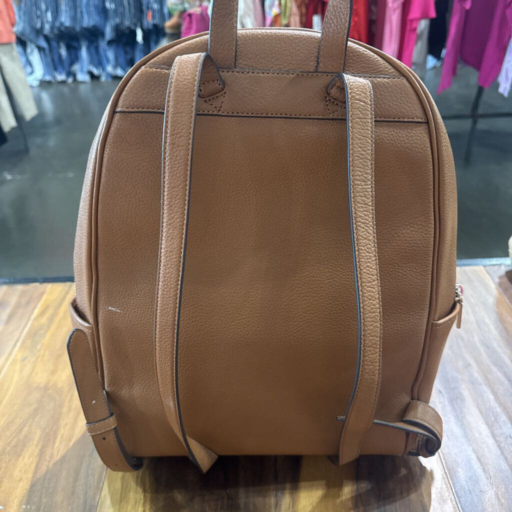 KATE SPADE,KS LEATHER BACKPACK ,CAMEL