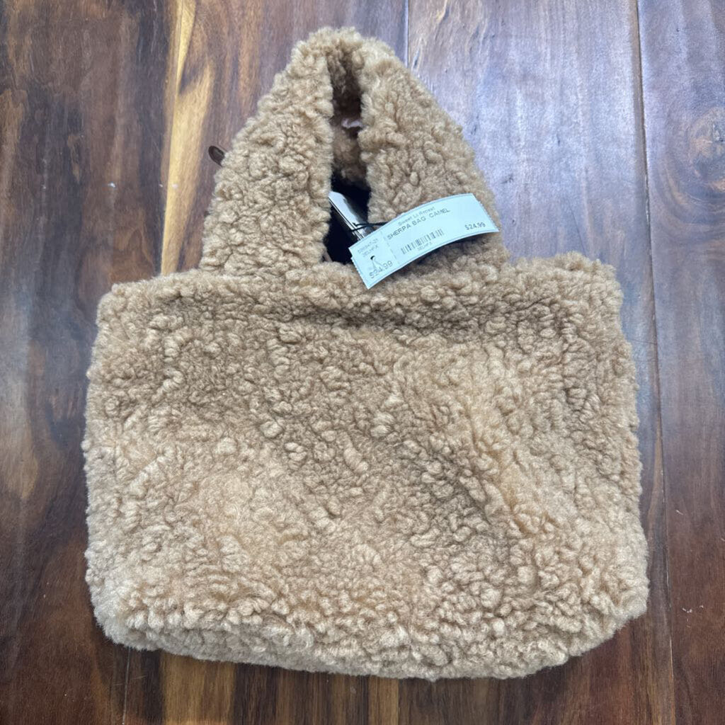 LAUNDRY,SHERPA BAG ,CAMEL