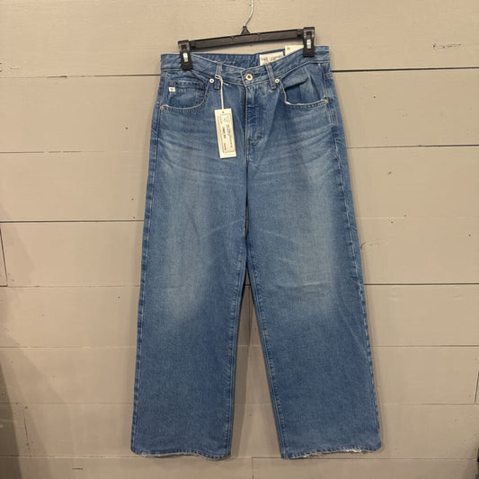AG DENIM,NWT DENIM WIDELEG RETAIL $235,BLUE,26