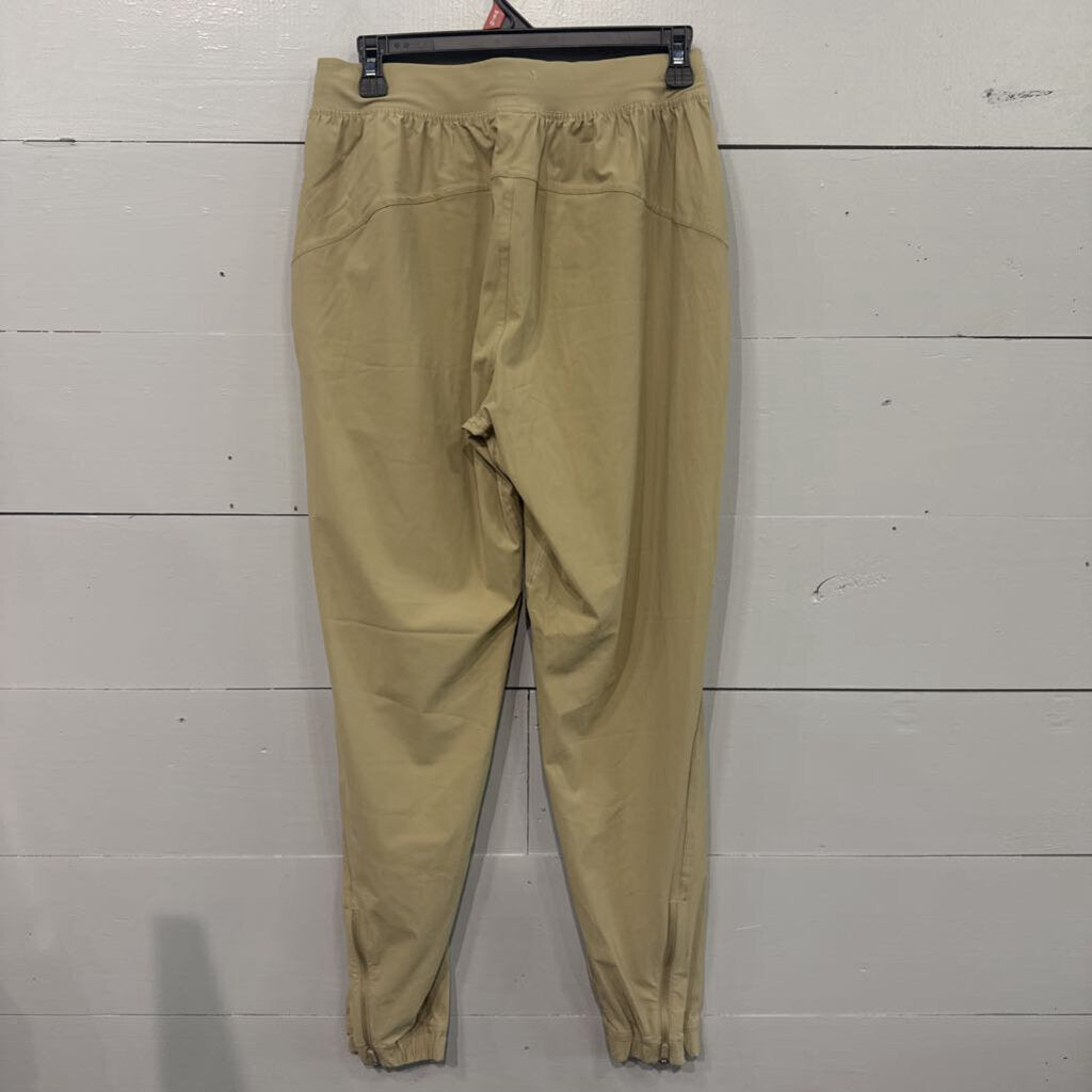 LULUEMON,LULULEMON JOGGER LEGGINGS,TAN,6