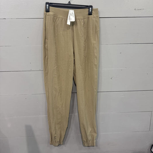LULUEMON,LULULEMON JOGGER LEGGINGS,TAN,6