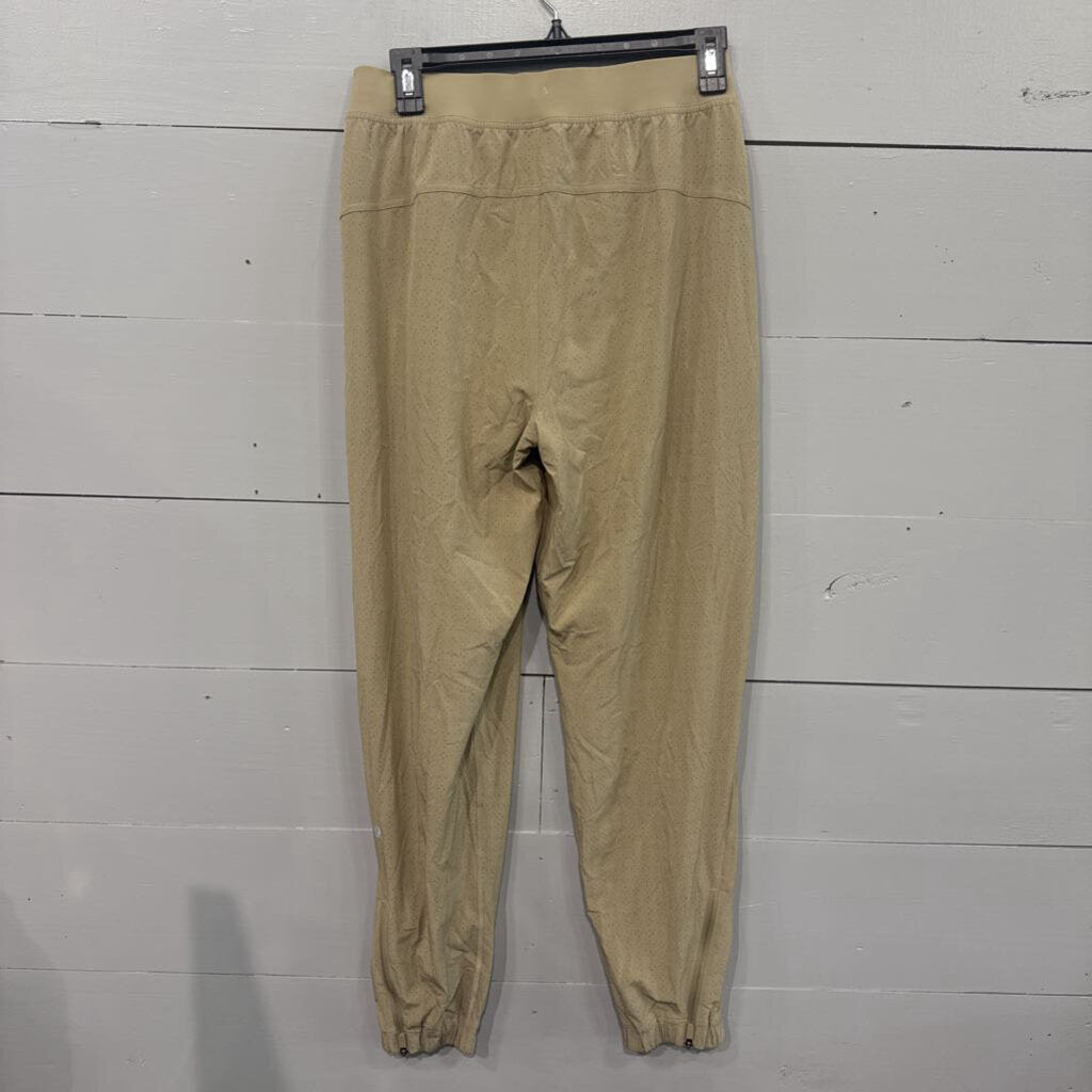 LULUEMON,LULULEMON JOGGER LEGGINGS,TAN,6