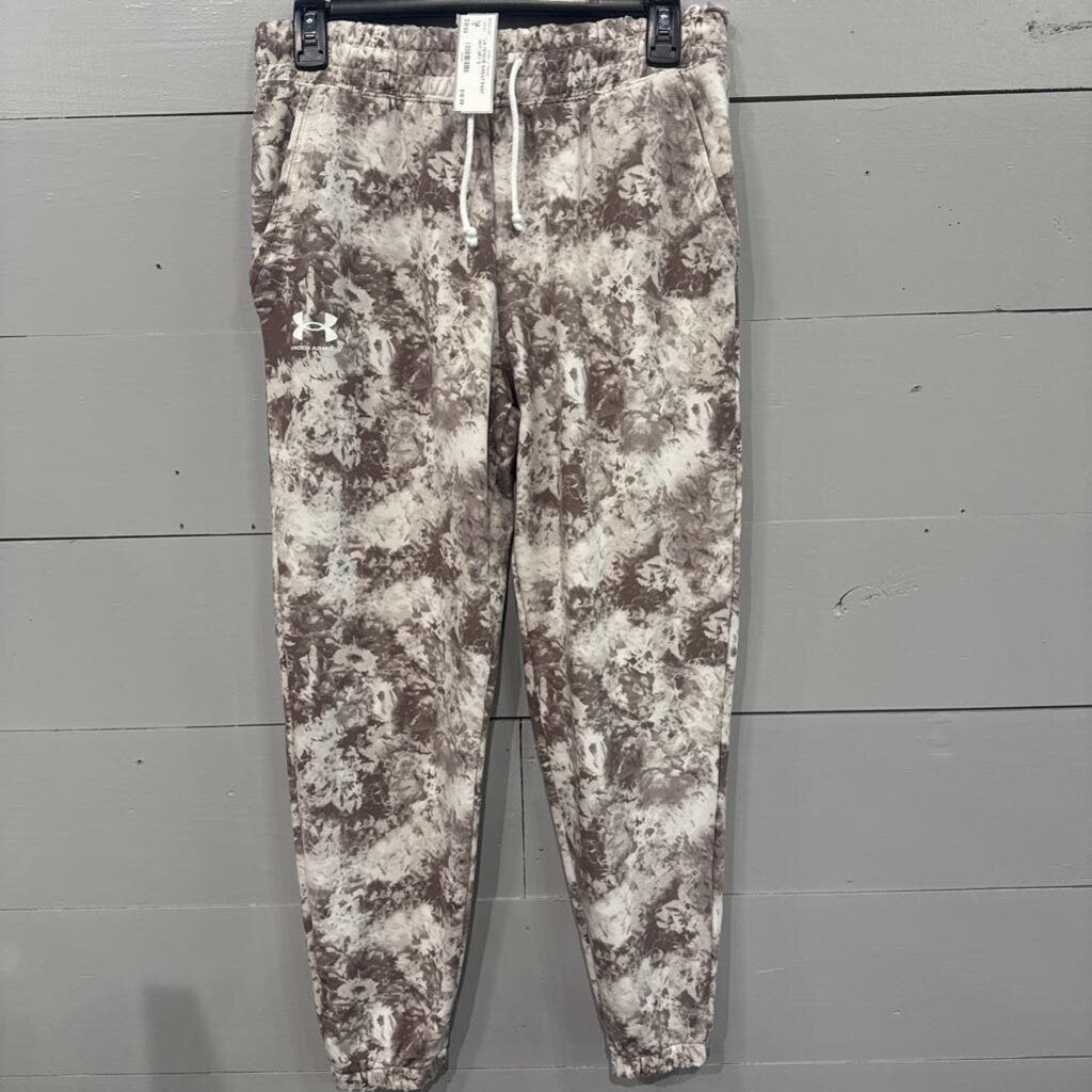 UNDER ARMOUR,UA TEYDYE SWEAT PANT,WHT GRY,S