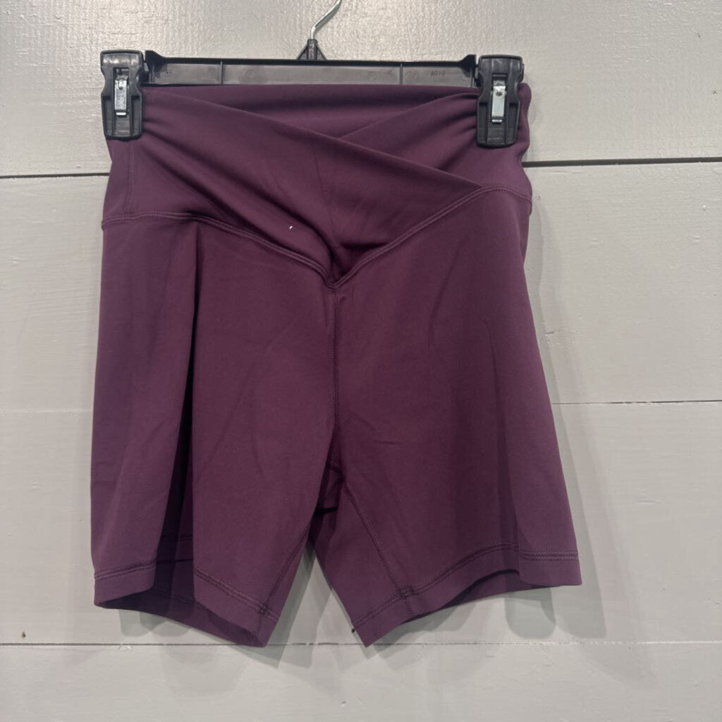 CRAZY YOGA,ACTIVE BIKER SHORT,PUR,S