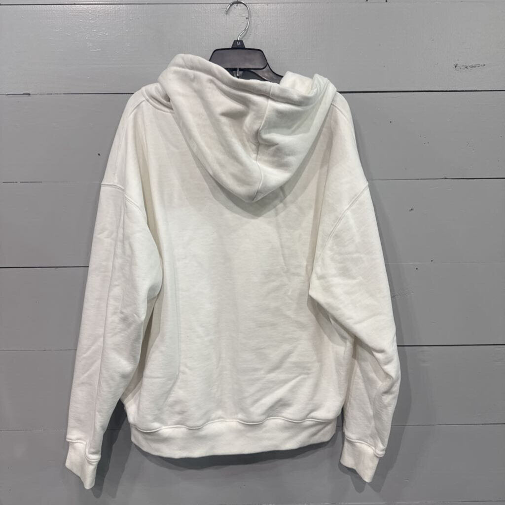 LOVE COTTAGE,NEW ZIPUP HOODIE,WHT,L