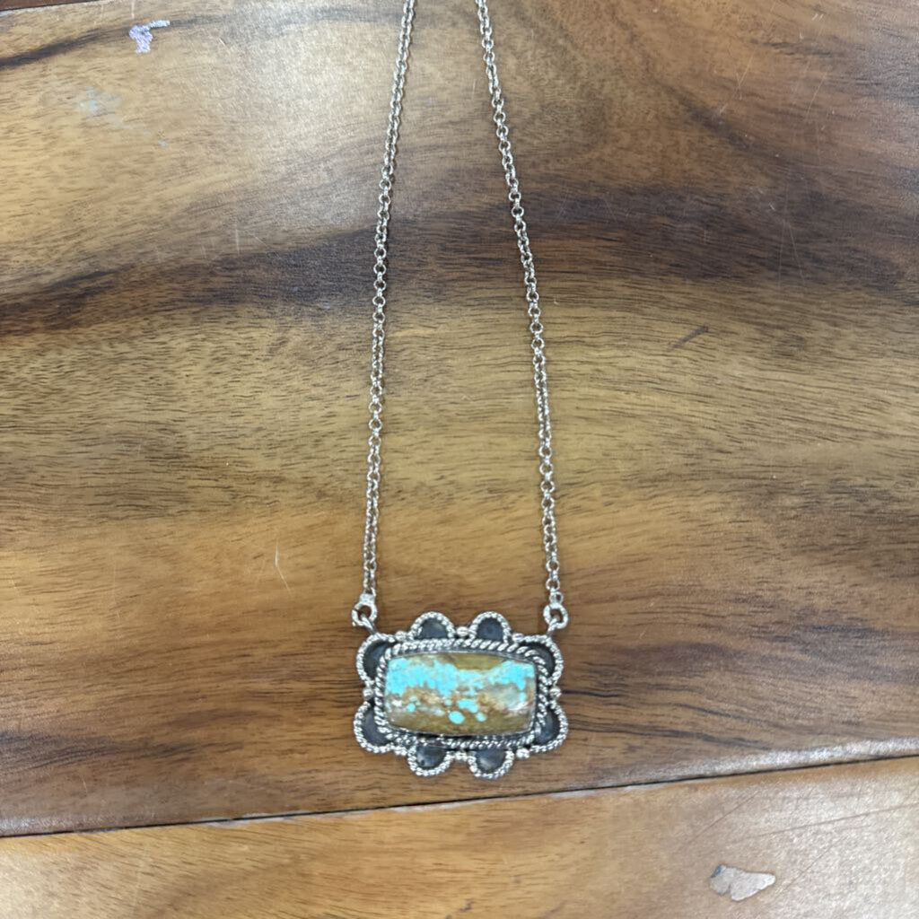 STERLING SILVER,TUR NECKLACE PENDANT ,TUR SILVER
