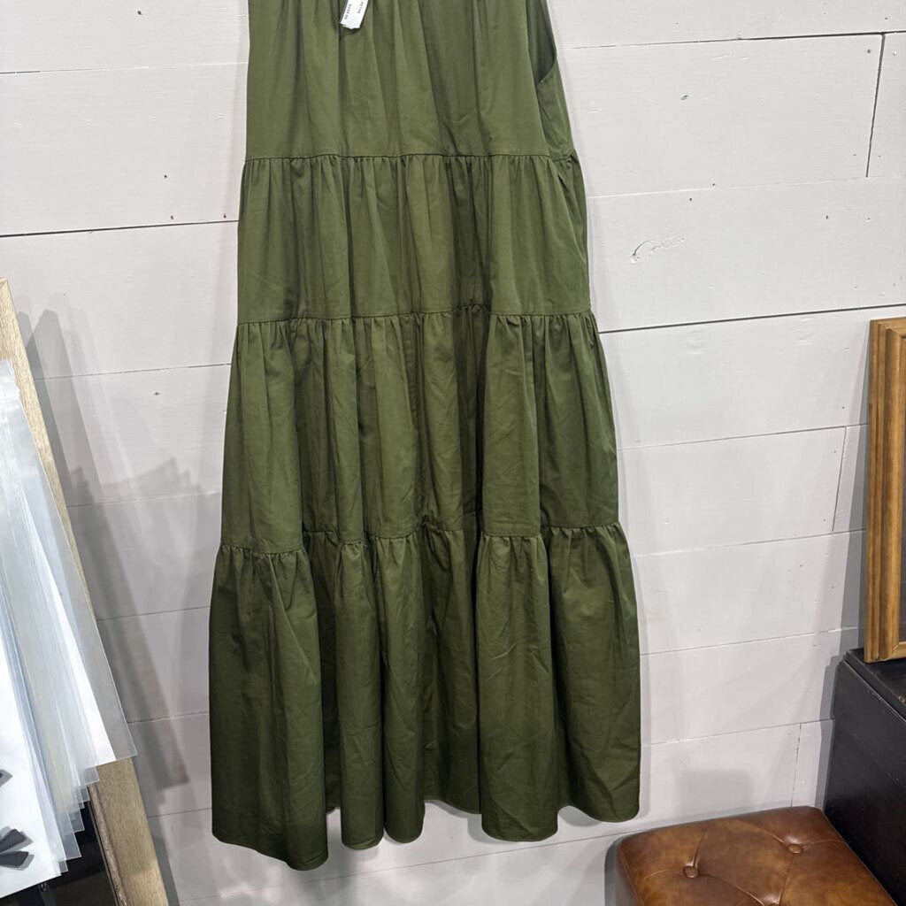 CO,DESIGNER DRESS RETAIL $1095,GRN,M
