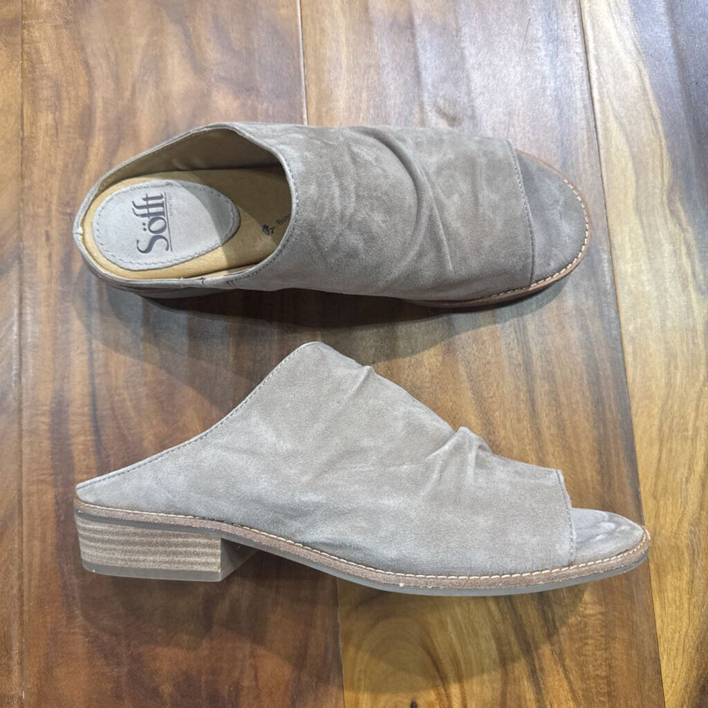 BORN,NETTS MULE SANDAL ,TAUPE,9.5