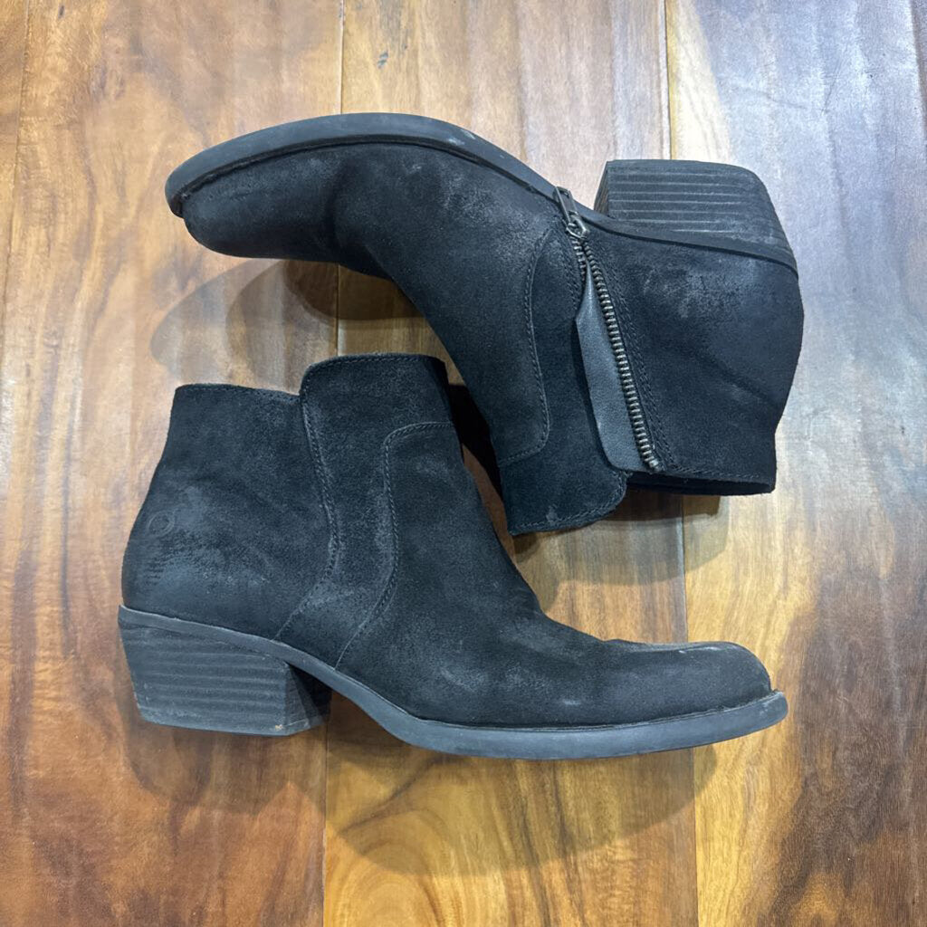 BORN,ZIP BOOTIE RETAIL $139,BLK,9
