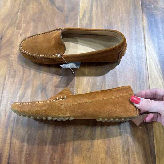 M.GEMI,*SEUDE LOAFER RETAIL$278,CAMEL ,36.5