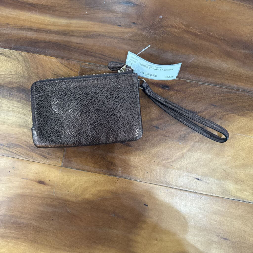 COACH,WRISTLET/WALLET,BROWN