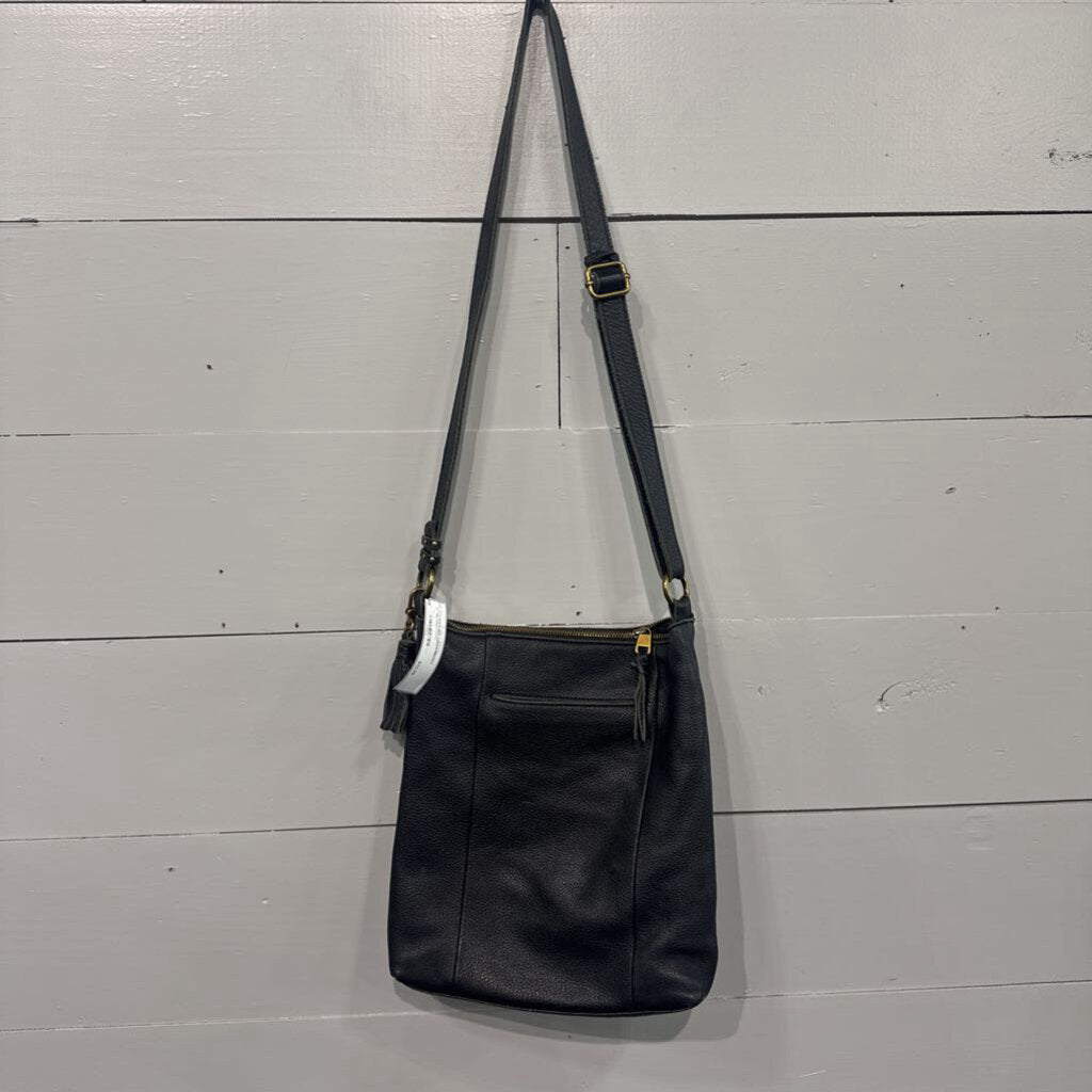 THE SAK,*LEATHER CROSSBODY,BLACK