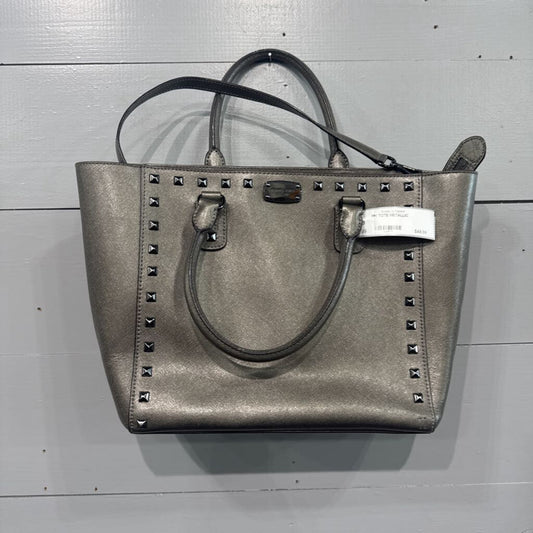 MICHAEL KORS,MK TOTE,METALLIC