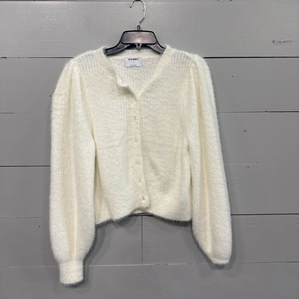 OLD NAVY, CARDIGAN SWEATER ,IVORY,S
