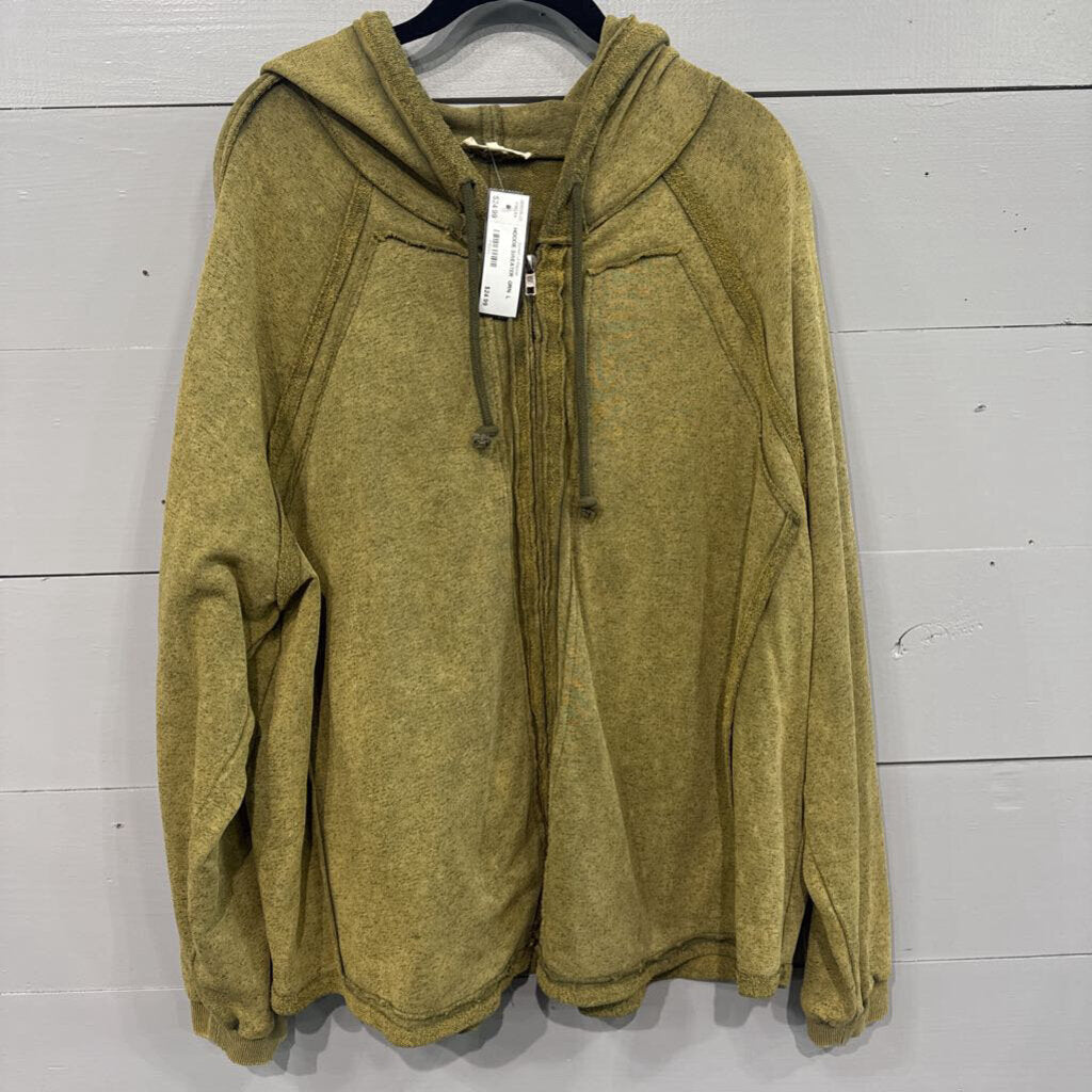EASEL,HOODIE SWEATER ,GRN ,L