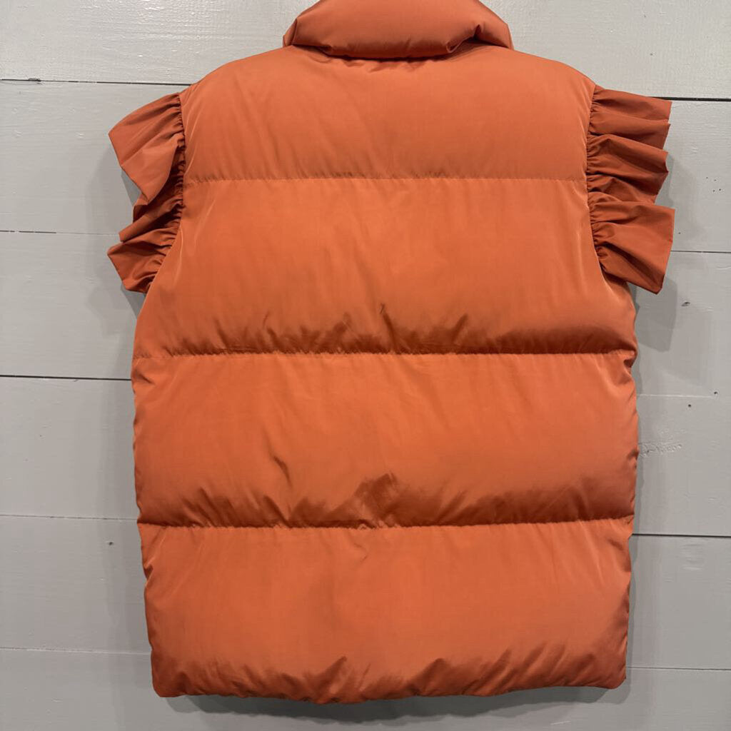 EASLE,NEW PUFF VEST ,ORG ,M